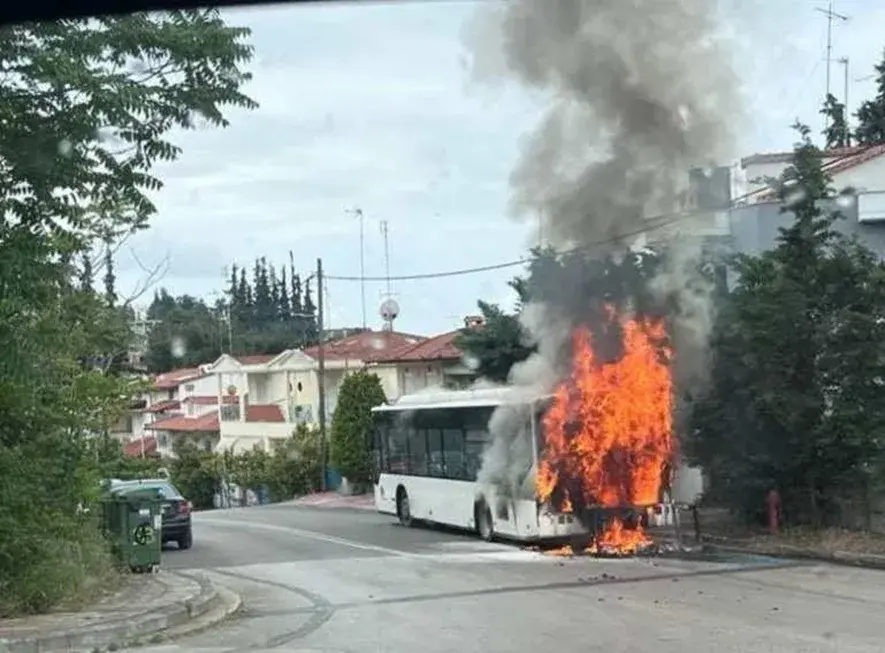 Φωτιές σε λεωφορεία της Θεσσαλονίκης: Επτά περιστατικά σε έναν χρόνο -Τι συμβαίνει με τον στόλο;