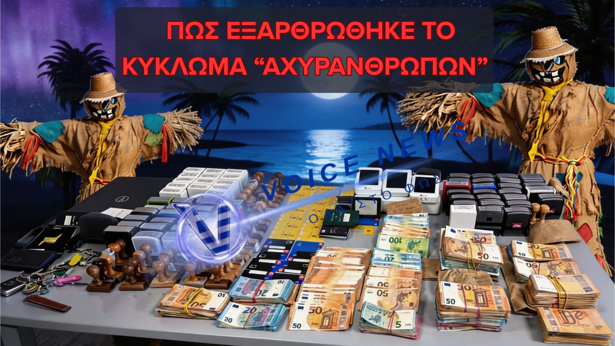 ΕΠΙΧΕΙΡΗΣΗ “ΑΧΥΡΑΝΘΡΩΠΟΙ” – ΠΩΣ ΕΞΑΡΘΡΩΘΗΚΑΝ  ΤΡΙΑ ΚΥΚΛΩΜΑΤΑ, ΕΤΑΙΡΕΙΕΣ “ΦΑΝΤΑΣΜΑΤΑ” ΚΑΙ ΟΦΕΙΛΕΣ  ΑΝΩ ΤΩΝ 24 ΕΚ. ΕΥΡΩ !