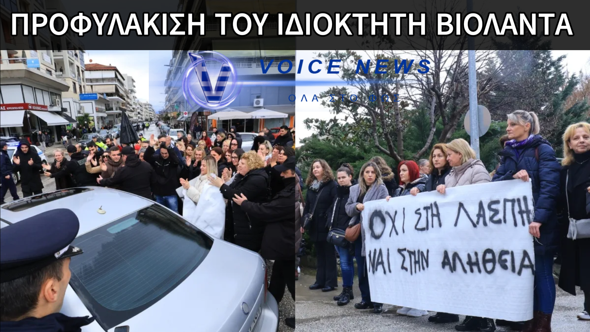 ΠΡΟΦΥΛΑΚΙΣΗ ΤΟΥ ΙΔΙΟΚΤΗΤΗ ΒΙΟΛΑΝΤΑ – ΣΤΗΡΙΞΗ ΑΠΟ ΜΕΡΙΚΟΥΣ ΕΡΓΑΖΟΜΕΝΟΥΣ
