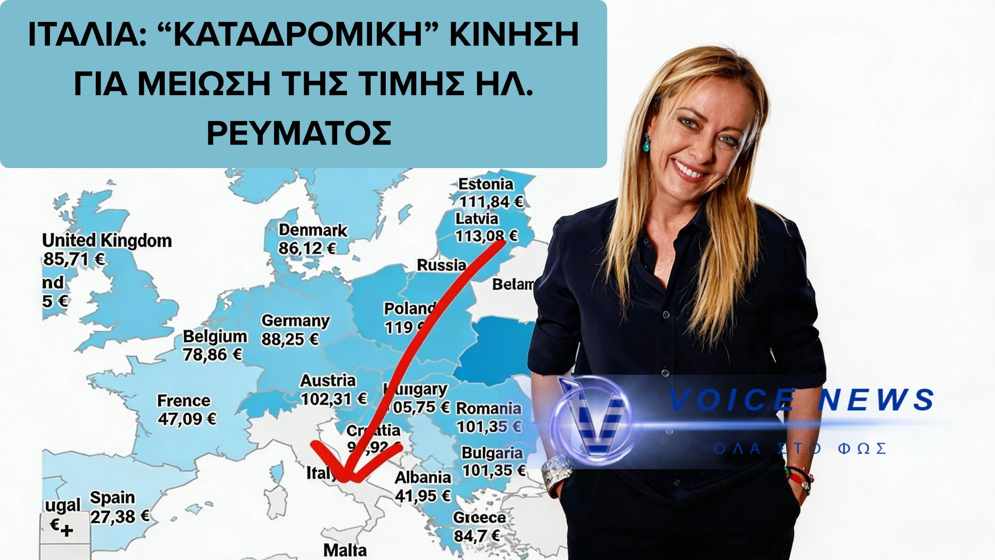 ΙΤΑΛΙΑ: ΑΝΑΤΡΟΠΗ -ΦΘΗΝΟΤΕΡΟ ΡΕΥΜΑ ΓΙΑ ΝΟΙΚΟΚΥΡΙΑ-ΟΙ ΕΤΑΙΡΕΙΕΣ ΕΝΕΡΓΕΙΑΣ ΠΛΗΡΩΝΟΥΝ  ΤΟΝ ΛΟΓΑΡΙΑΣΜΟ