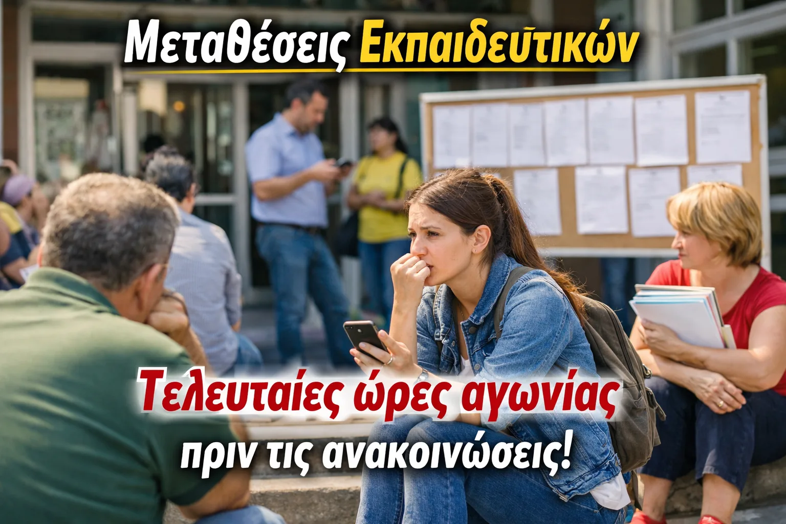 Μεταθέσεις εκπαιδευτικών: Τελευταίες ώρες αγωνίας πριν τις ανακοινώσεις