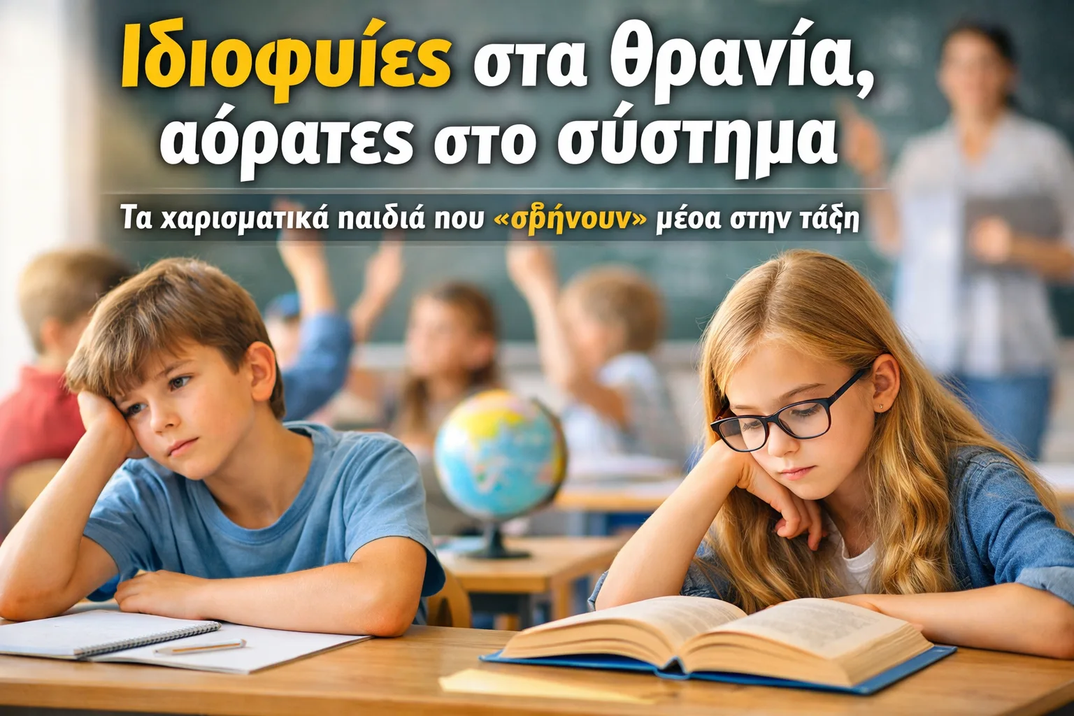 Τα πιο έξυπνα παιδιά… που το σχολείο «χάνει»