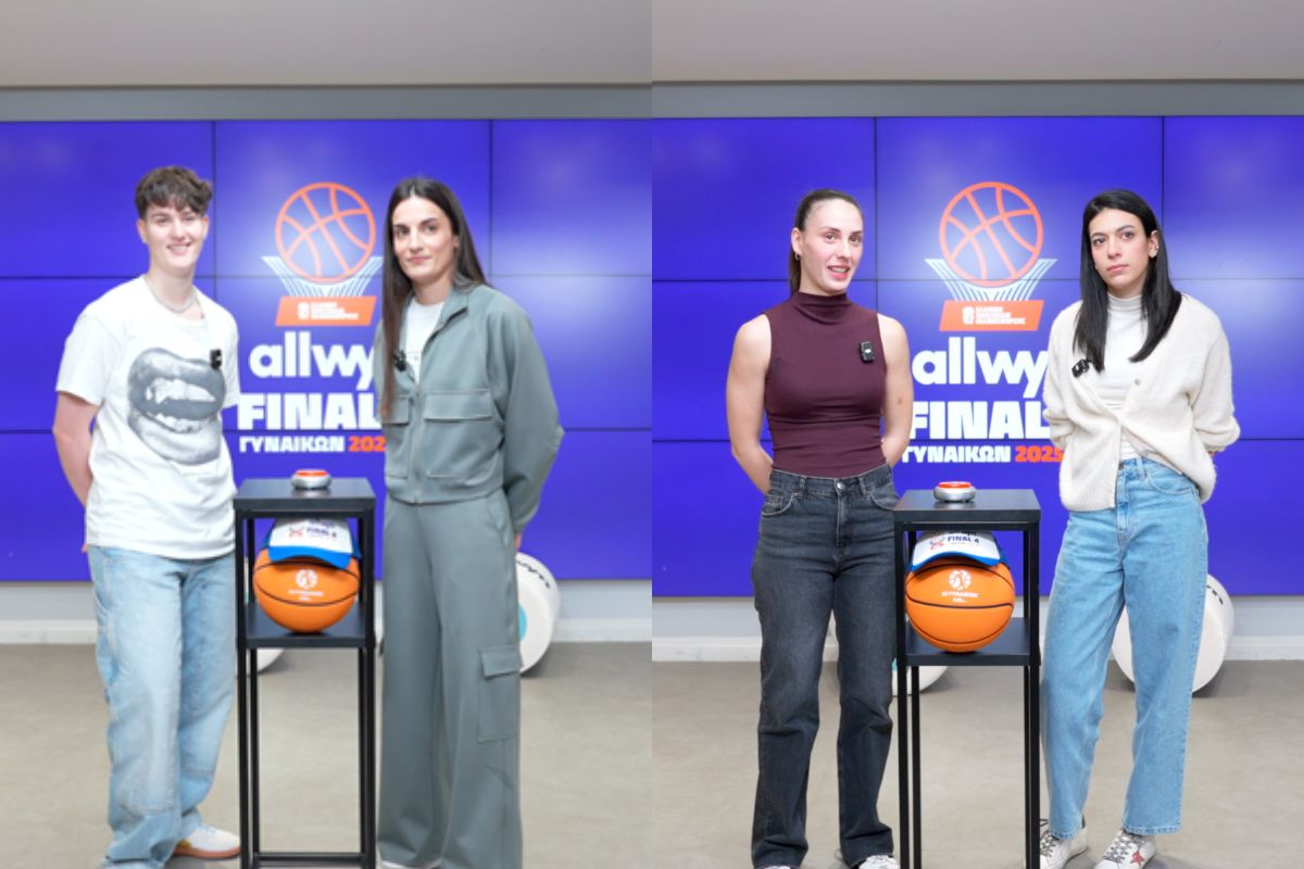 Το παιχνίδι ξεκινά εκτός παρκέ στο Allwyn Final 4 Κυπέλλου Μπάσκετ Γυναικών – Αθλήτριες του Παναθηναϊκού Α.Ο. και του Πρωτέα Βούλας σε ένα απολαυστικό teammate challenge ενόψει του πρώτου ημιτελικού (vid.)