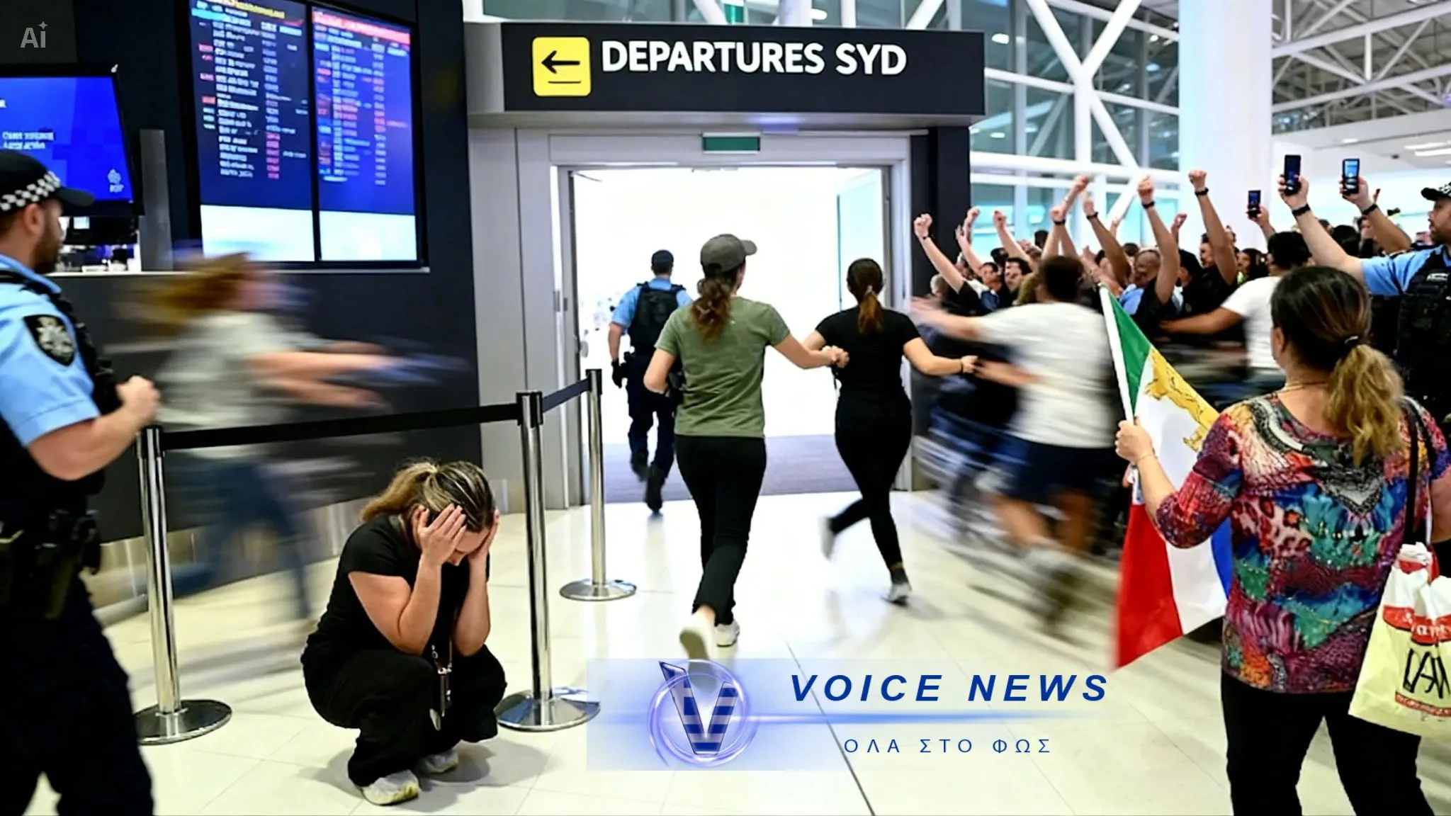 (ΦΩΤΟ) Ιρανές παίκτριες ποδοσφαίρου  στο Gold Coast: Απόδραση και Ασφάλεια υπό Διεθνή Προστασία