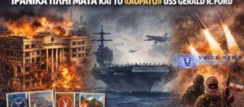 (ΒΙΝΤΕΟ) ΚΛΙΜΑΚΩΣΗ-ΣΟΚ ΣΤΟΝ ΚΟΛΠΟ: ΧΤΥΠΗΜΑΤΑ ΣΕ ΚΟΜΒΟ ΠΛΗΡΟΦΟΡΙΩΝ ΚΑΙ ΤΟ ΑΜΕΡΙΚΑΝΙΚΟ ΥΠΕΡ-ΑΕΡΟΠΛΑΝΟΦΟΡΟ ΣΕ ΣΙΩΠΗ