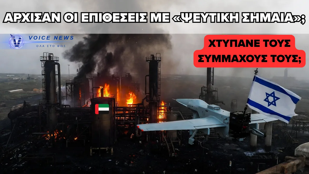 ΤΟ ΙΣΡΑΗΛ ΧΤΥΠΑ ΤΟΥΣ ΣΥΜΜΑΧΟΥΣ ΤΟΥ; – ΙΡΑΝΙΚΗ ΕΠΙΘΕΣΗ Ή ΕΠΙΧΕΙΡΗΣΗ ΜΕ «ΨΕΥΤΙΚΗ ΣΗΜΑΙΑ»;
