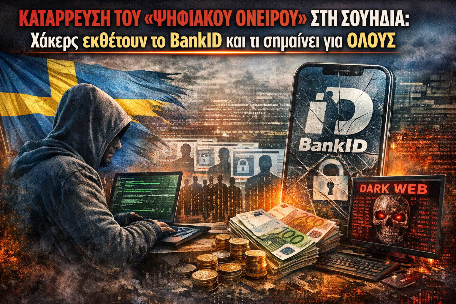 ΨΗΦΙΑΚΗ ΒΟΜΒΑ ΣΤΗ ΣΟΥΗΔΙΑ: Το BankID «τρύπησε» και εκθέτει εκατομμύρια πολίτες