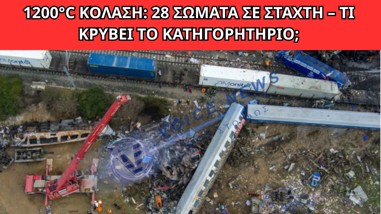 Τεμπη: 28 Απανθρακωμένοι  Βάζουν Φρένο στη Δίκη των Τεμπών