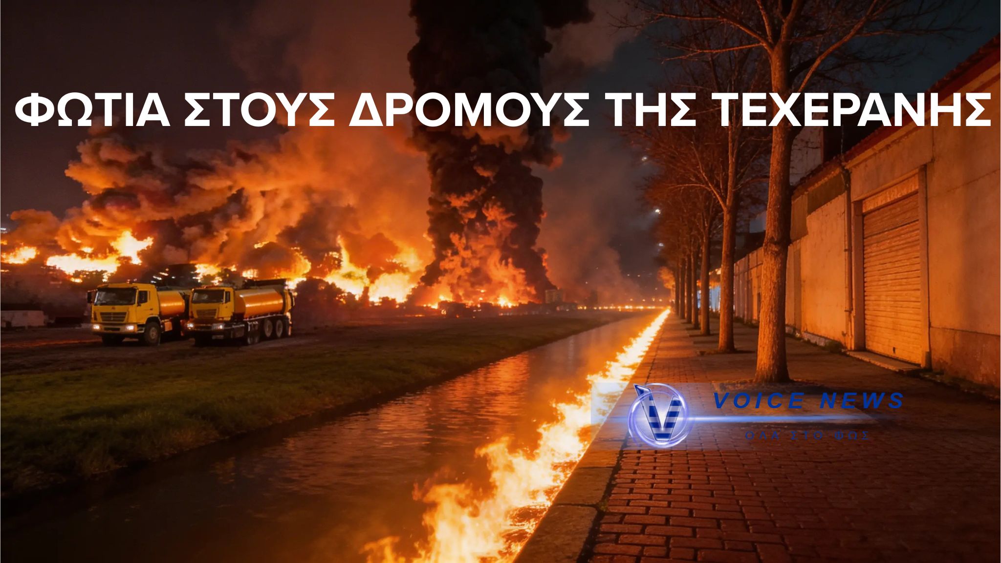 (ΒΙΝΤΕΟ) ΒΟΜΒΑΡΔΙΣΜΟΣ ΔΙΫΛΙΣΤΗΡΙΩΝ ΣΤΗΝ ΤΕΧΕΡΑΝΗ- ΦΩΤΙΑ ΣΤΟΥΣ ΔΡΟΜΟΥΣ