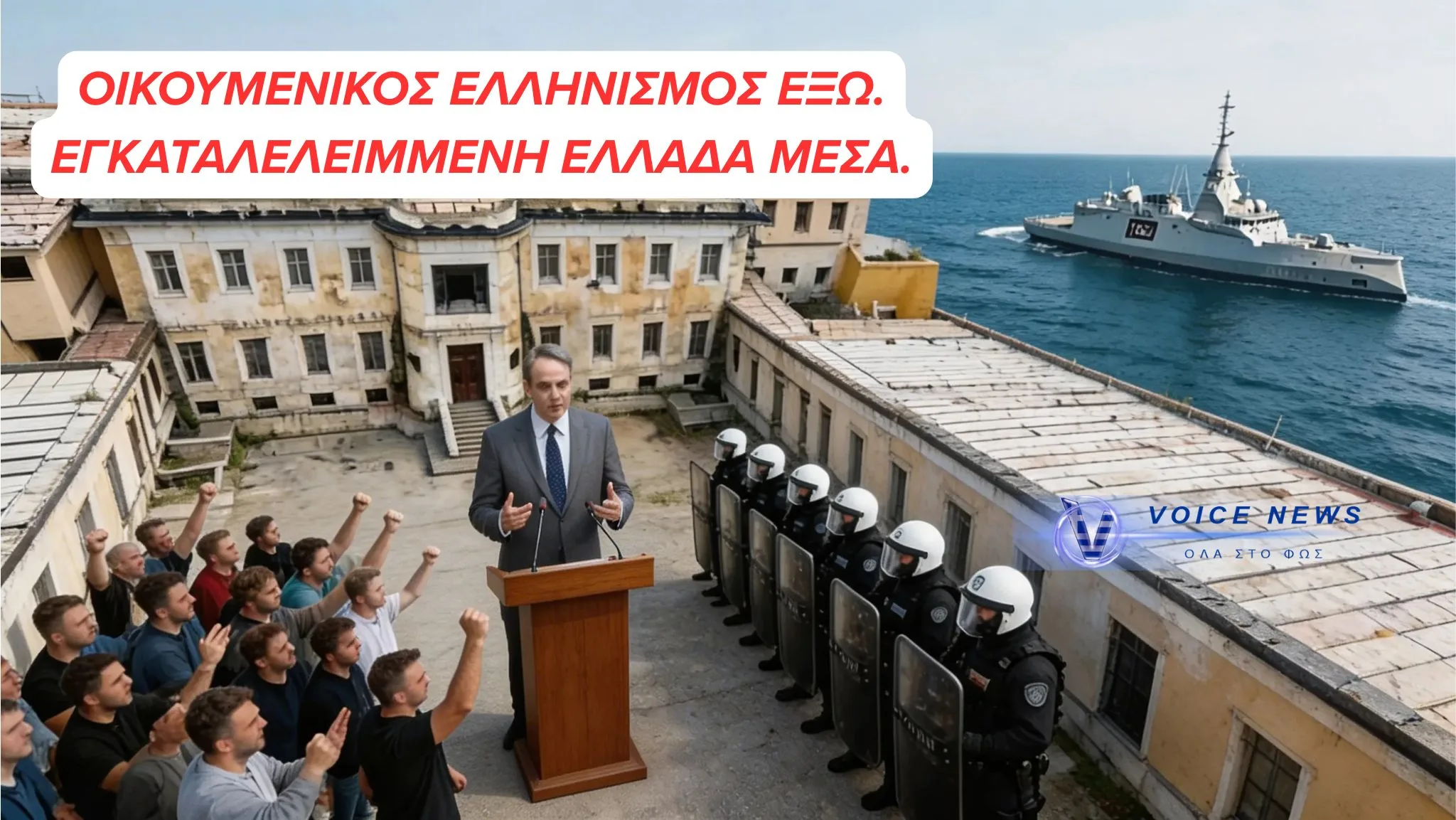 Ο «ΟΙΚΟΥΜΕΝΙΚΟΣ ΕΛΛΗΝΙΣΜΟΣ»  Α ΛΑ ΚΑΡΤ ΤΟΥ ΜΗΤΣΟΤΑΚΗ (ΒΙΝΤΕΟ)