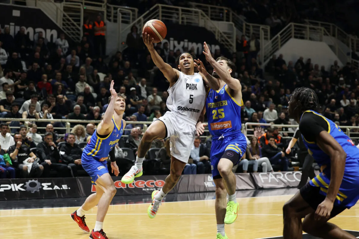ΠΑΟΚ: Με το ένα πόδι στα ημιτελικά του FIBA Europe Cup – Περίπατος με Περιστέρι