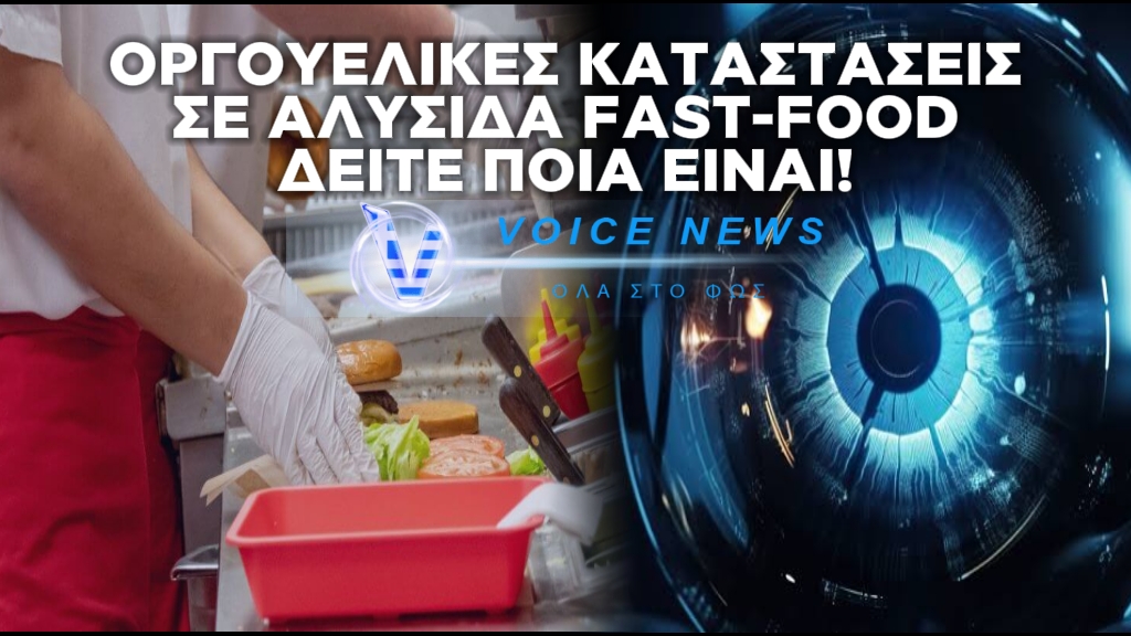 ΑΛΥΣΙΔΑ FAST FOOD ΧΡΗΣΙΜΟΠΟΙΕΙ ΤΟ AI ΓΙΑ ΝΑ ΔΕΙ ΠΟΣΟ <<ΦΙΛΙΚΟΙ>> EINAI OI ΥΠΑΛΛΗΛΟΙ