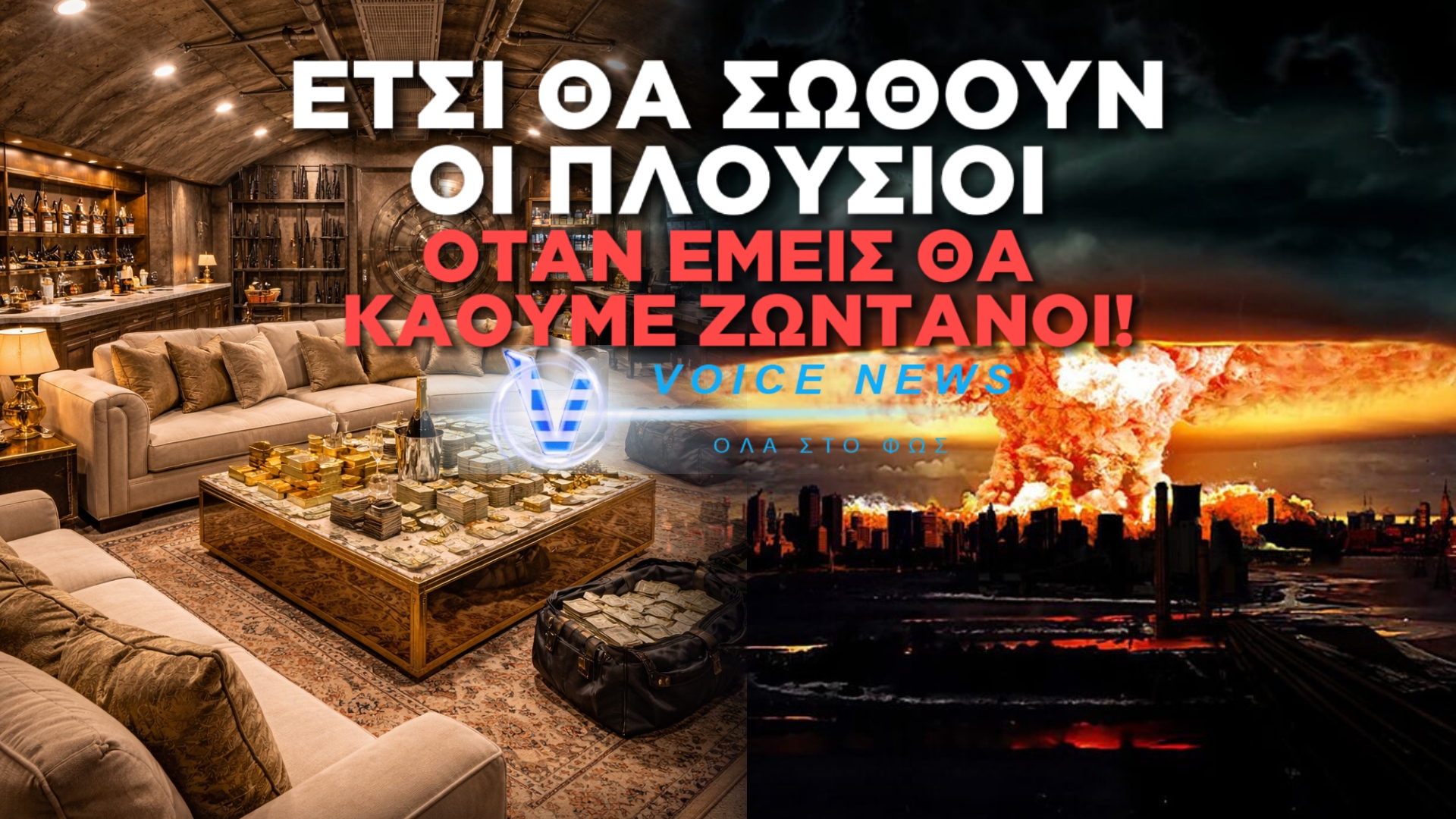 ΕΤΣΙ ΕΤΟΙΜΑΖΟΝΤΑΙ ΟΙ ΚΡΟΙΣΟΙ ΓΙΑ ΤΟΝ ΑΡΜΑΓΕΔΩΝΑ! ΚΑΤΑΦΥΓΙΑ ΚΑΙ ΠΡΟΜΗΘΕΙΕΣ ΓΙΑ ΝΑ ΜΗΝ ΧΑΘΕΙ Η ΑΝΕΣΗ!