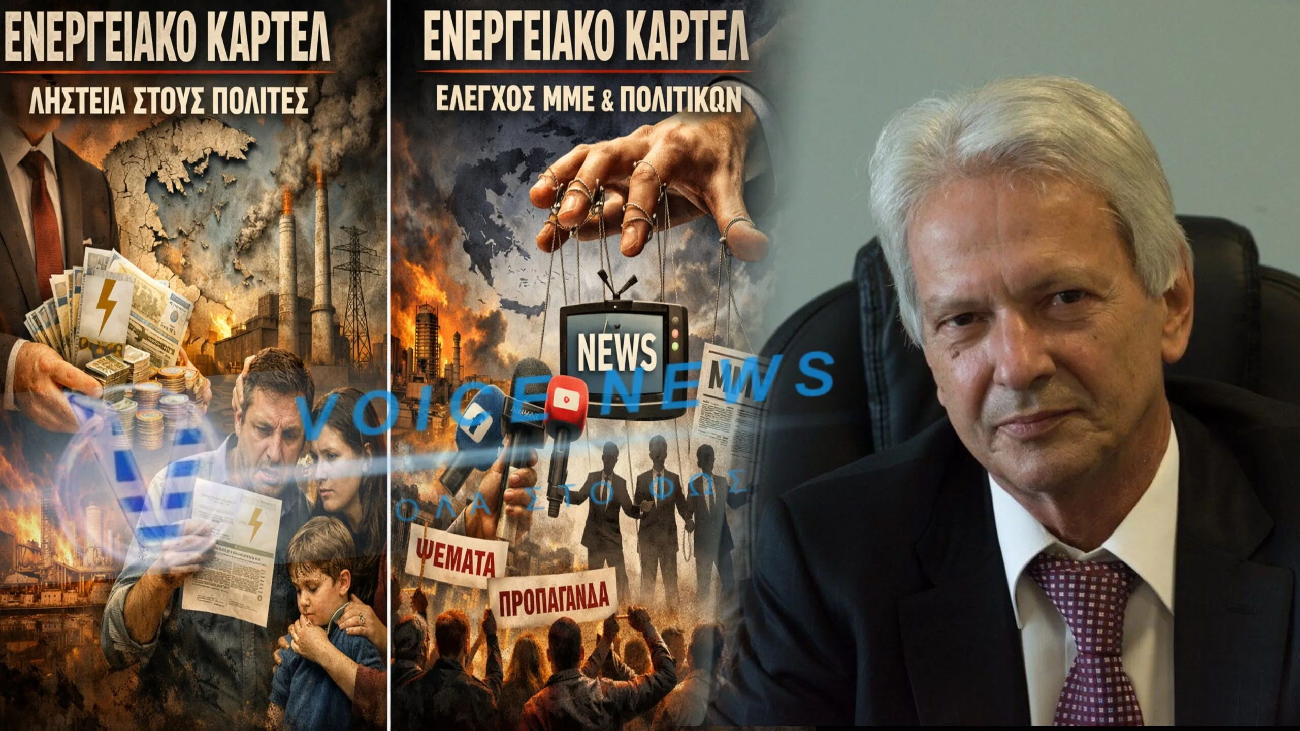 Οι «τέσσερις πληγές» της ελληνικής οικονομίας: Καρτέλ ενέργειας, τράπεζες και ακρίβεια – ΒΑΣΙΛΗΣ ΒΙΛΙΑΡΔΟΣ