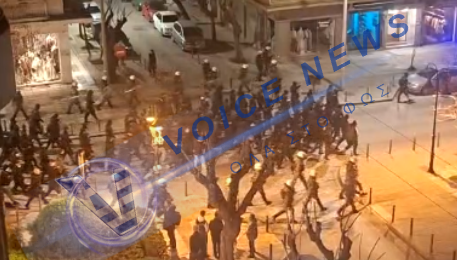 ΑΠΟΚΛΕΙΣΤΙΚΟ ΒΙΝΤΕΟ: Πορεία των φιλάθλων του ΠΑΟΚ με προορισμό το μέρος που δολοφονήθηκε ο Κλεομένης