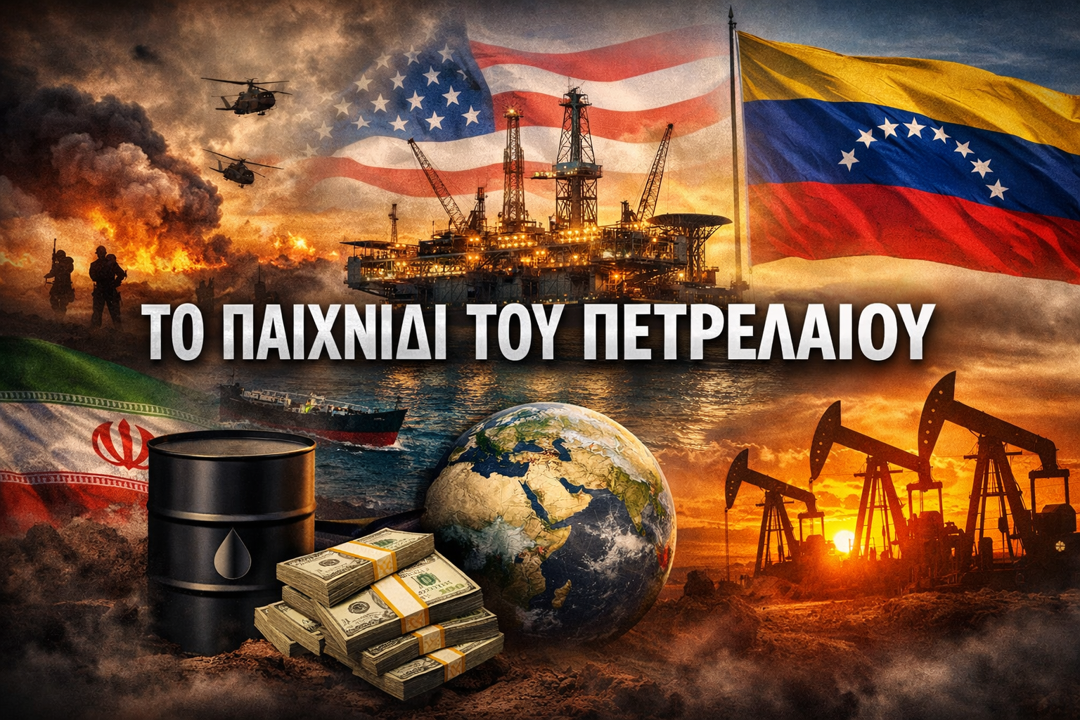 ΠΟΛΕΜΟΣ, ΠΕΤΡΕΛΑΙΟ ΚΑΙ ΒΕΝΕΖΟΥΕΛΑ: ΤΟ ΚΡΥΦΟ ΕΝΕΡΓΕΙΑΚΟ ΠΑΙΧΝΙΔΙ ΤΩΝ ΗΠΑ