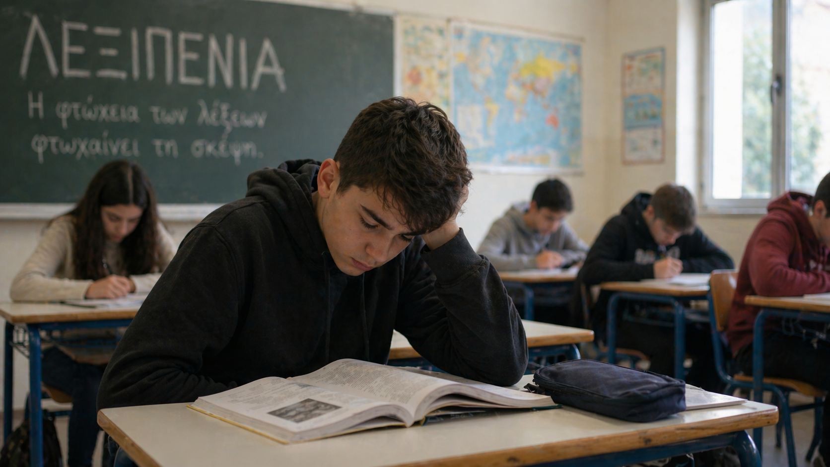 Λεξιπενία στους μαθητές στην Ελλάδα: μια σιωπηλή εκπαιδευτική κρίση