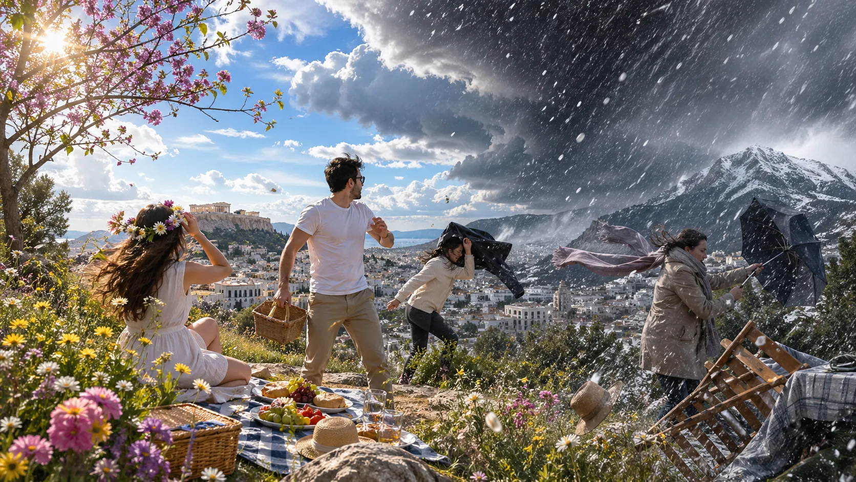 Από τα 30άρια στο κρύο μέσα σε λίγες ώρες – έρχεται ψυχρή «εισβολή»