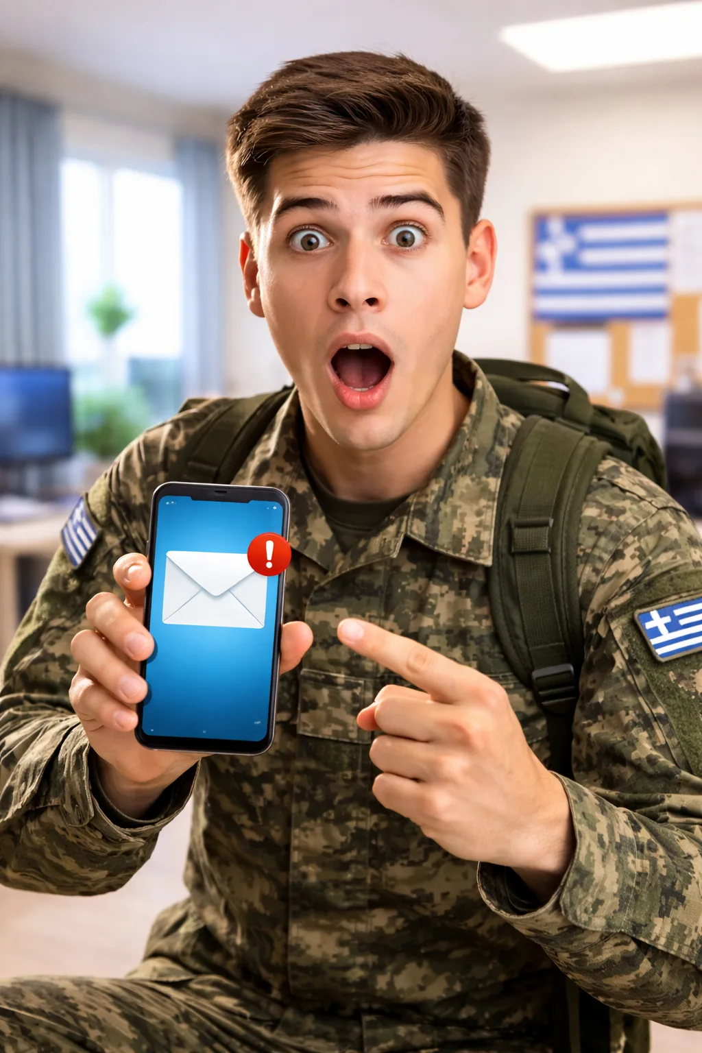 Ψηφιακή θητεία: Ένα λάθος email μπορεί να σου κοστίσει… έξτρα στρατό!