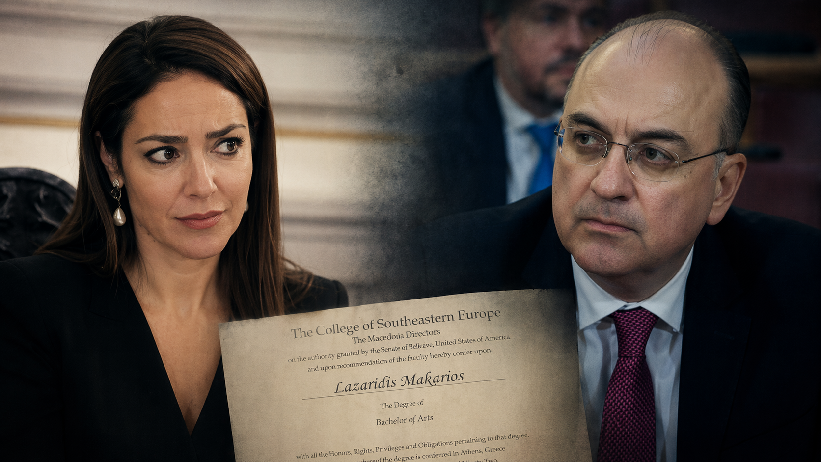 ΒΟΜΒΑ ΜΕΣΑ ΣΤΗΝ ΚΥΒΕΡΝΗΣΗ: Η Δόμνα «κάρφωσε» τον Λαζαρίδη για το πτυχίο – «Δεν είναι από τα καλά πανεπιστήμια»