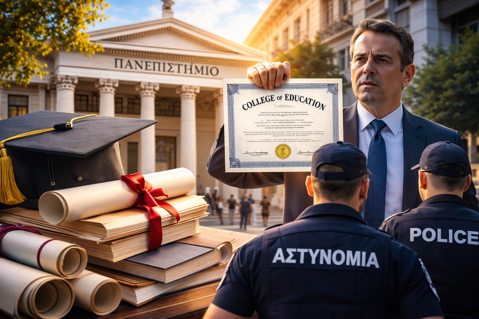 «Σάλος με “πτυχίο” Υπουργού: Κολλέγιο βαφτίστηκε ΑΕΙ!»