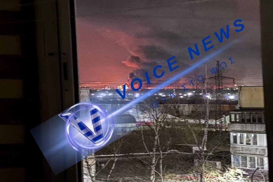 Ουκρανικά μη επανδρωμένα αεροσκάφη επιτέθηκαν στις εγκαταστάσεις αμμωνίας Cherepovets της Apatit JSC στην περιοχή του Βόλγα