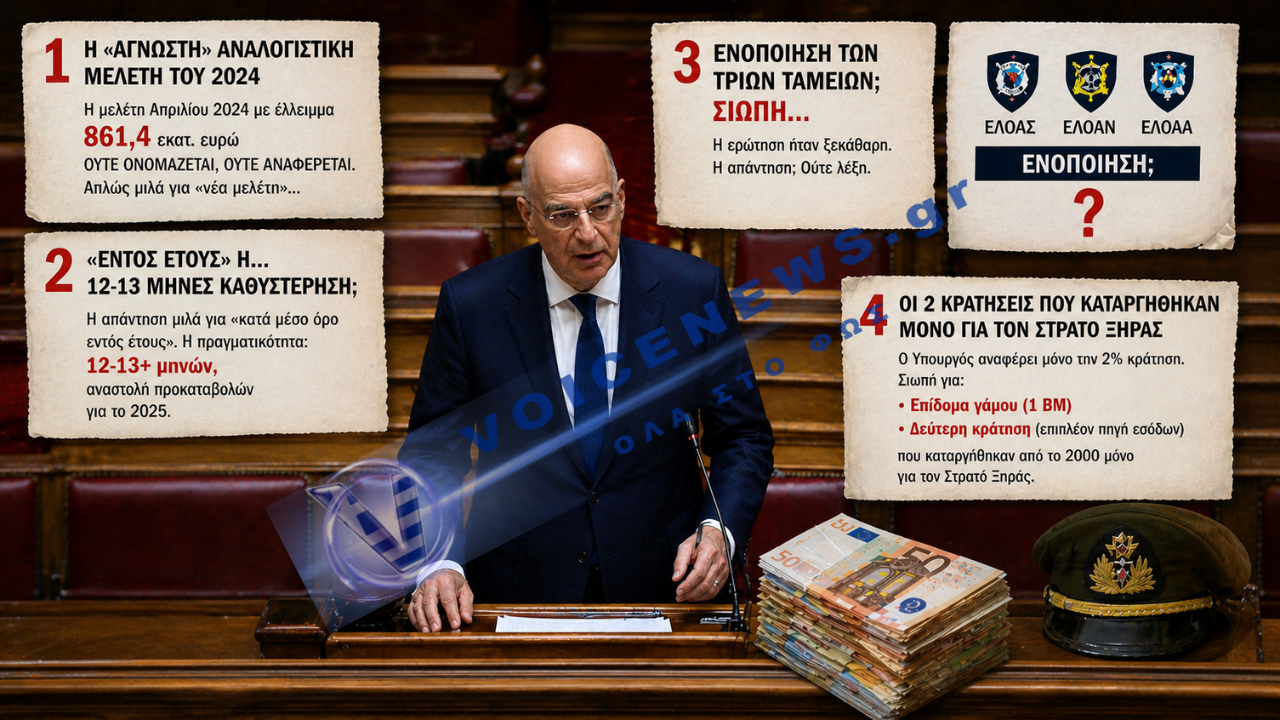 ΕΦΑΠΑΞ: ΤΑ 4 «ΨΕΜΑΤΑ» – ΑΠΟΣΙΩΠΗΣΕΙΣ ΤΟΥ ΔΕΝΔΙΑ ΣΤΗΝ ΑΠΑΝΤΗΣΗ ΤΟΥ ΓΙΑ ΤΟ ΕΛΟΑΣ