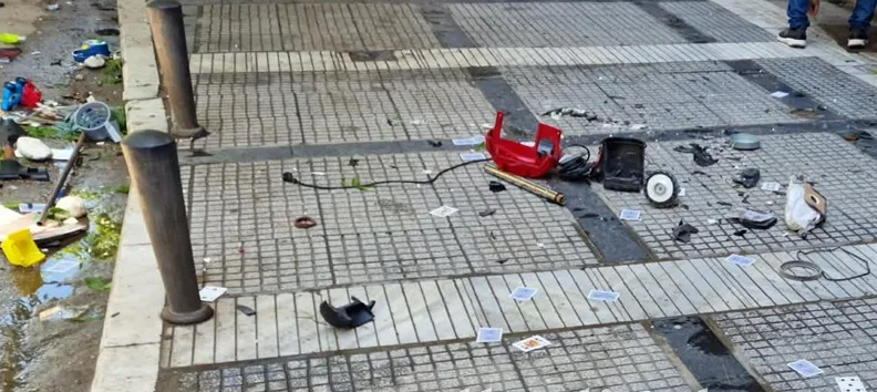 Θεσσαλονίκη: Θρίλερ με 5χρονο που πετούσε αντικείμενα από τον 6ο όροφο στη Βασιλέως Γεωργίου