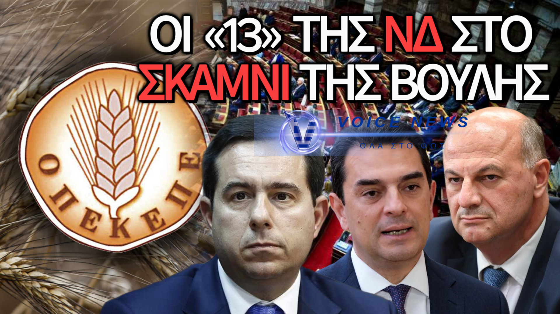 ΩΡΑ ΜΗΔΕΝ ΣΤΗ ΒΟΥΛΗ – ΟΙ «13» ΤΗΣ ΝΔ ΨΗΦΙΖΟΥΝ ΤΗΝ ΑΡΣΗ ΤΟΥΣ ΜΕ ΤΟ ΖΟΡΙ!