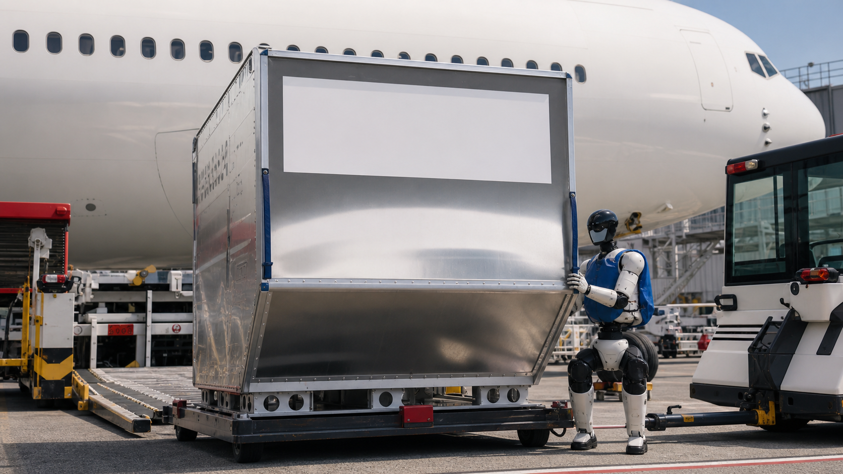 Η Japan Airlines βάζει ανθρωποειδή ρομπότ στη διαχείριση φορτίου και αποσκευών (BINTEO)