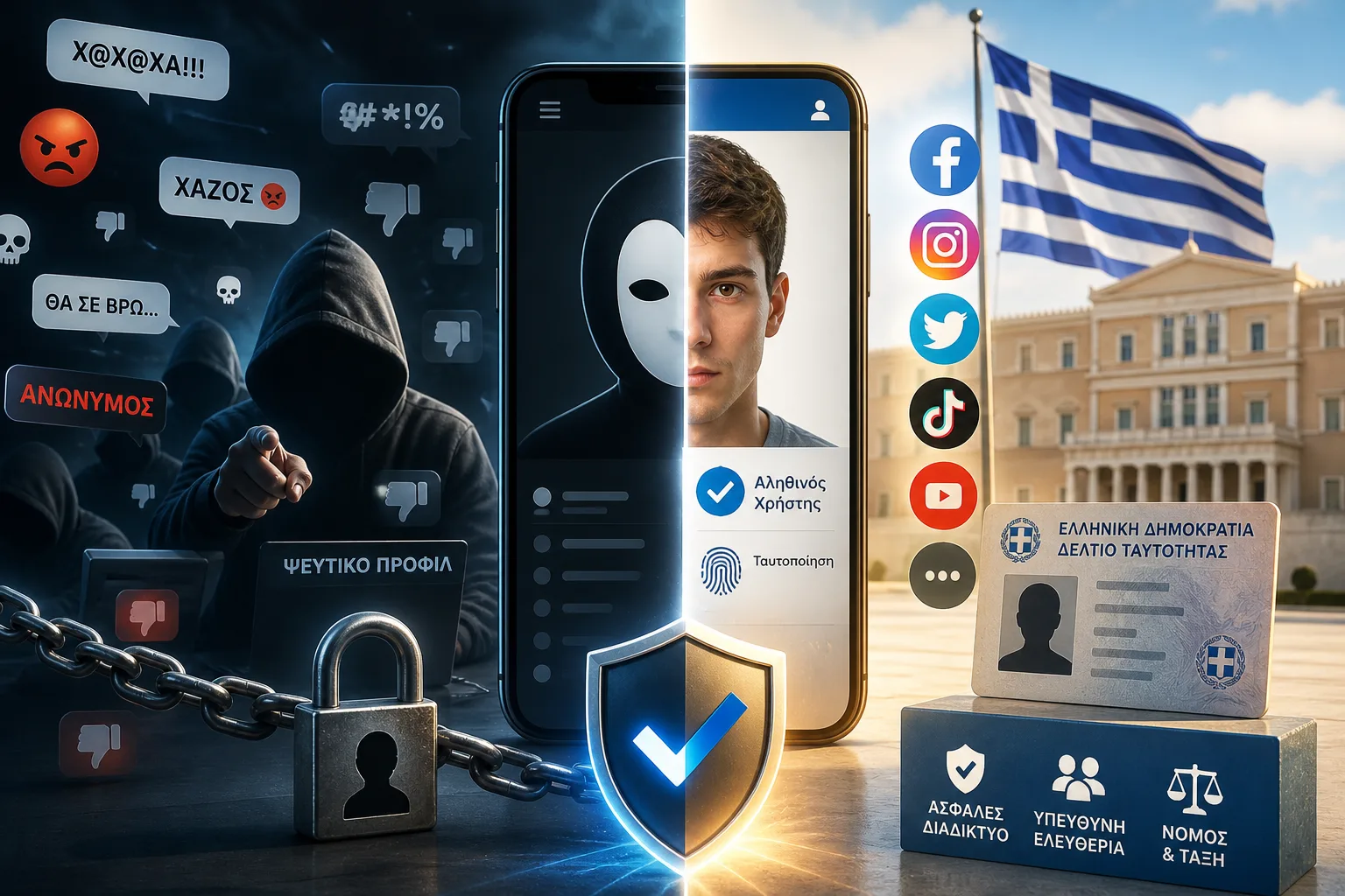 Τέλος τα ψεύτικα προφίλ — το διαδίκτυο αλλάζει με το ζόρι