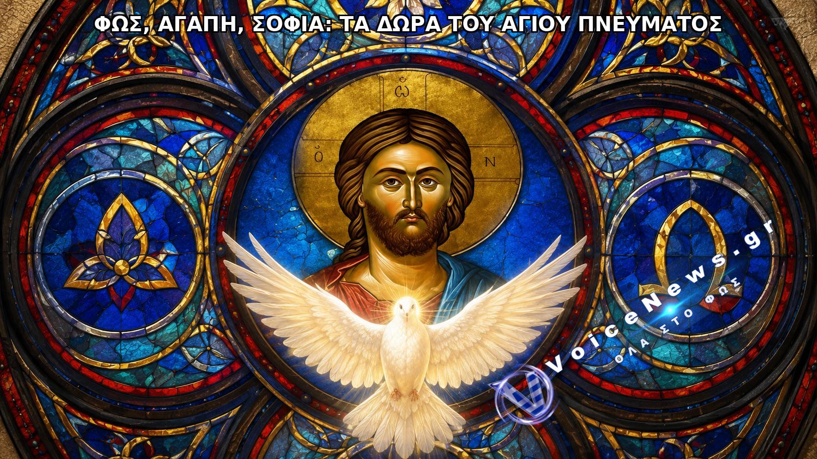 ΤΙ ΕΙΝΑΙ ΤΟ ΑΓΙΟ ΠΝΕΥΜΑ ΚΑΙ ΠΟΙΑ ΕΙΝΑΙ ΤΑ ΠΝΕΥΜΑΤΙΚΑ ΔΩΡΑ ΠΟΥ ΧΑΡΙΖΕΙ  ΣΤΟΝ ΑΝΘΡΩΠΟ