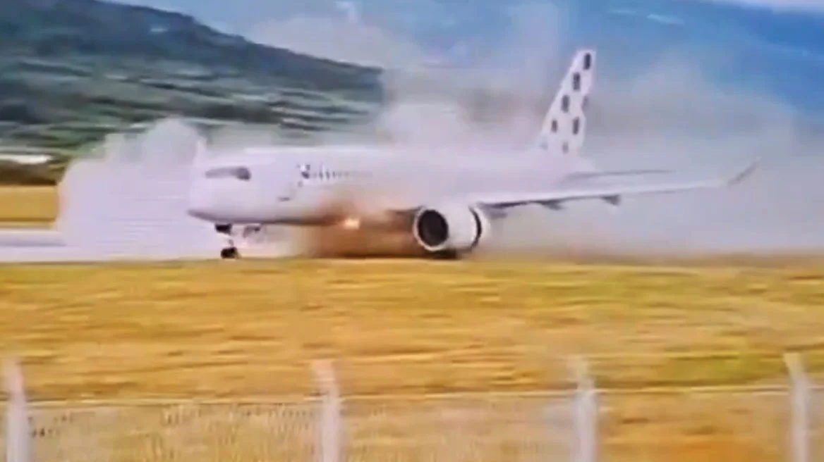 Airbus με 130 επιβάτες βγήκε από τον διάδρομο με 240 χλμ./ώρα!