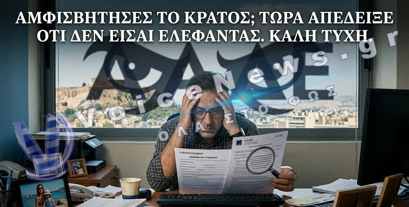 ΑΑΔΕ: Ο «ΜΕΓΑΛΟΣ ΑΔΕΛΦΟΣ» ΠΑΝΩ ΑΠΟ ΤΗΝ ΑΓΟΡΑ – ΦΟΡΟΛΟΓΙΚΗ «ΙΕΡΑ ΕΞΕΤΑΣΗ» ΓΙΑ ΟΣΟΥΣ ΑΜΦΙΣΒΗΤΟΥΝ ΤΑ ΤΕΚΜΗΡΙΑ