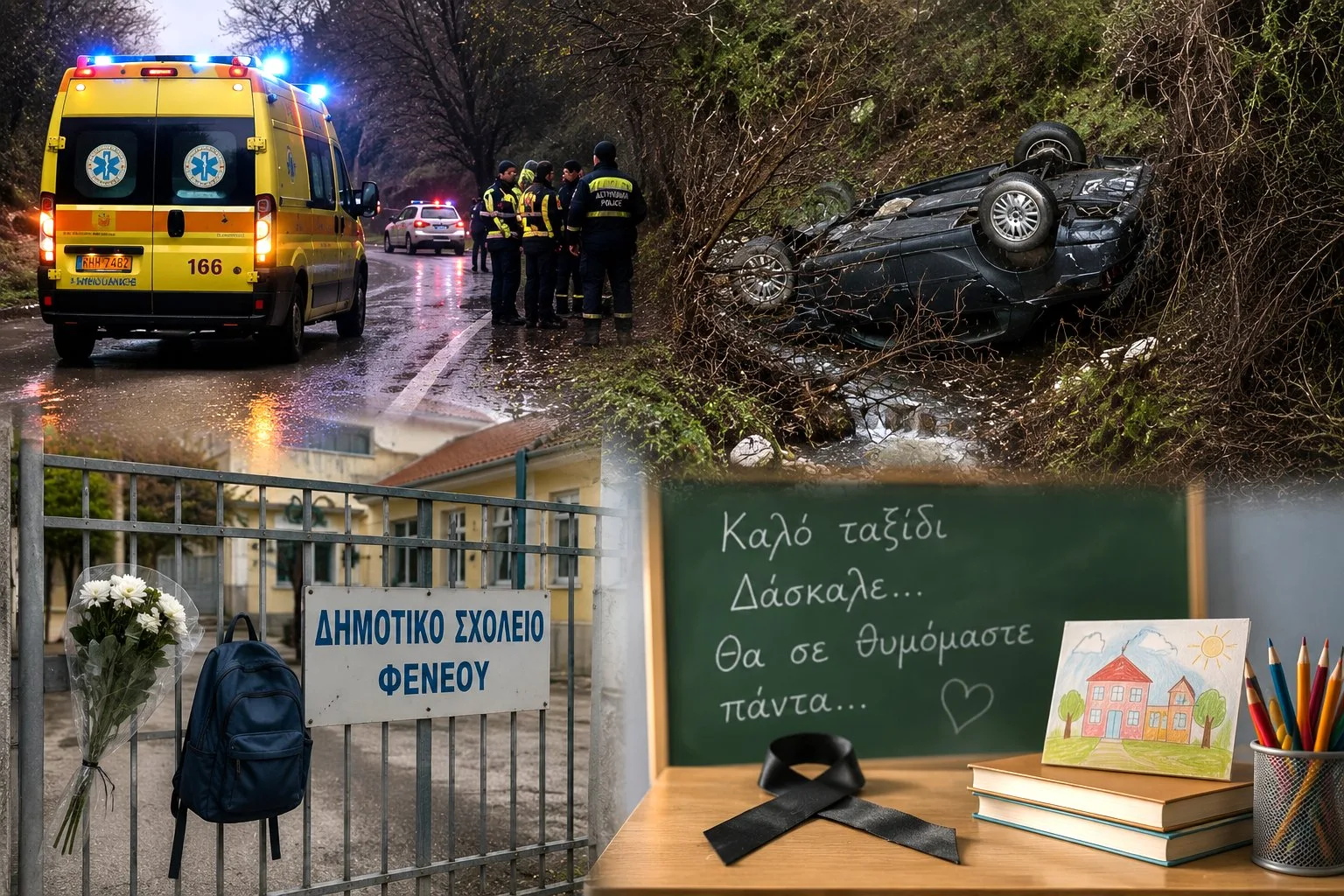 Σοκ και θλίψη στην εκπαίδευση: Νεκρός σε τροχαίο 37χρονος διευθυντής σχολείου