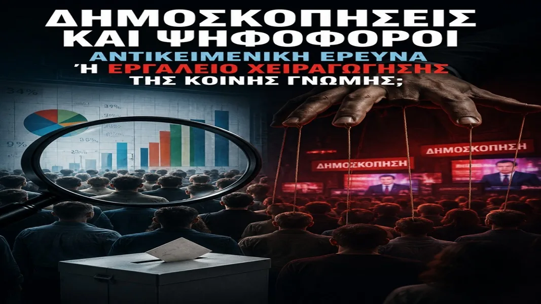 Δημοσκοπήσεις και Ψηφοφόροι: Αντικειμενική Έρευνα Εκλογών ή Εργαλείο Χειραγώγησης της Κοινής Γνώμης;