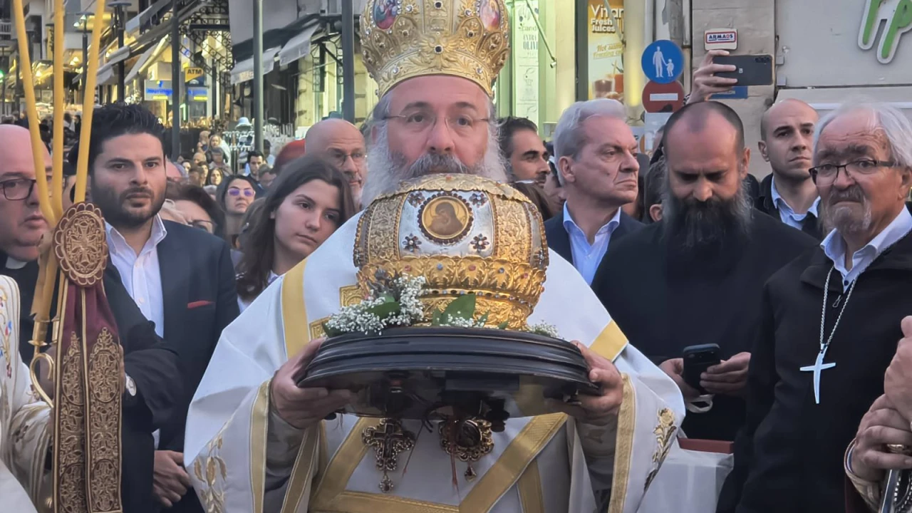 Ηράκλειο: Πάνδημη συμμετοχή στη λαμπρή επέτειο για τον Άγιο Τίτο