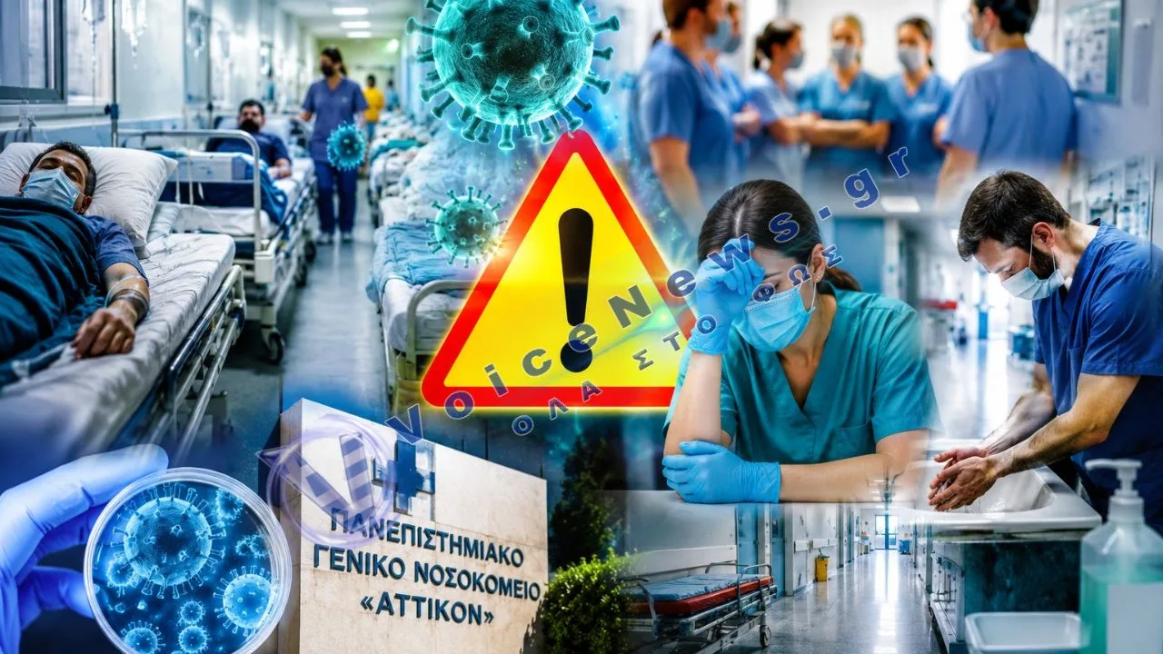 ΣΥΝΑΓΕΡΜΟΣ ΣΤΟ «ΑΤΤΙΚΟΝ»: ΝΟΡΟΪΟΣ «ΣΑΡΩΝΕΙ» ΓΙΑΤΡΟΥΣ ΚΑΙ ΑΣΘΕΝΕΙΣ – ΚΑΤΑΓΓΕΛΙΕΣ ΓΙΑ ΥΓΕΙΟΝΟΜΙΚΟ ΧΑΟΣ