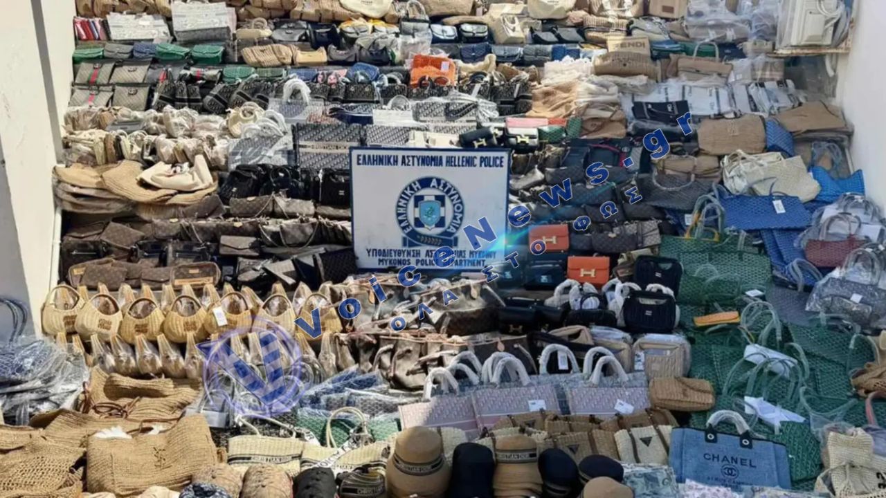 Εξαρθρώθηκε κύκλωμα στη Μύκονο που πωλούσε μαϊμού Prada και Gucci σε τουρίστες