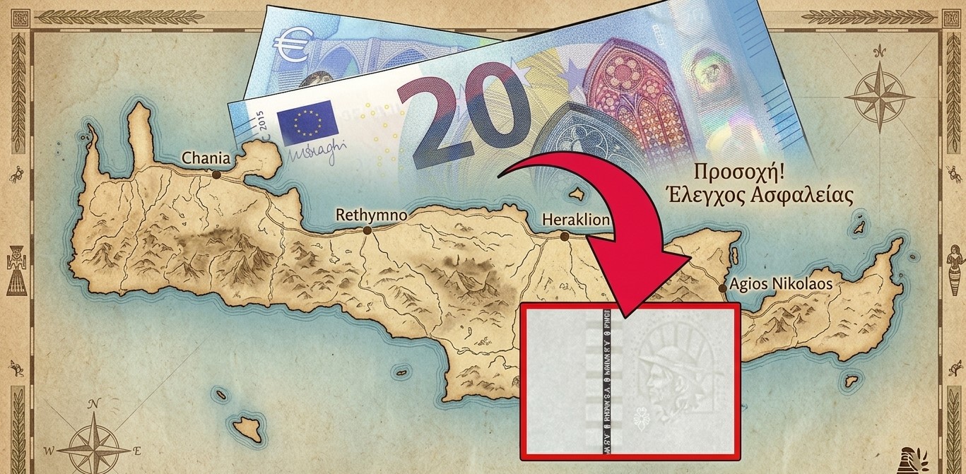 Ηράκλειο: Χειροπέδες σε πέντε άτομα στην Αμμουδάρα για κυκλοφορία πλαστών χαρτονομισμάτων