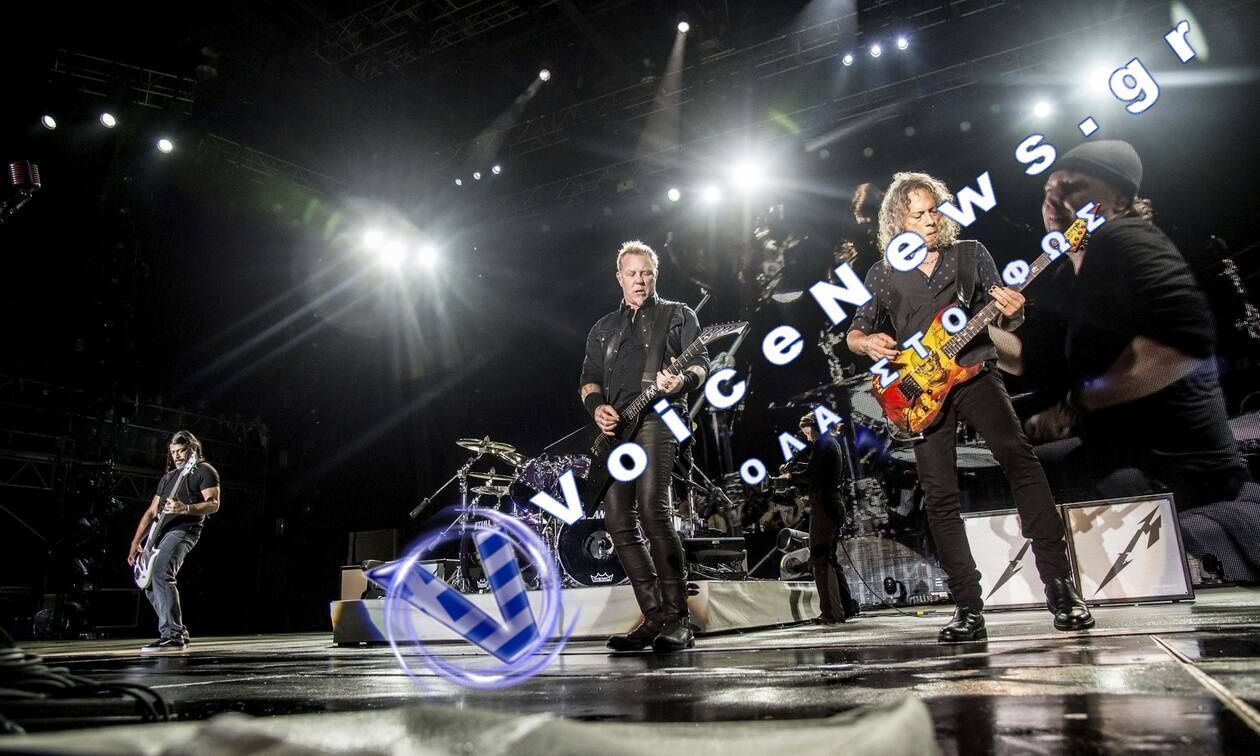 Τί ώρα θα βγουν στη σκηνή του ΟΑΚΑ οι Metallica
