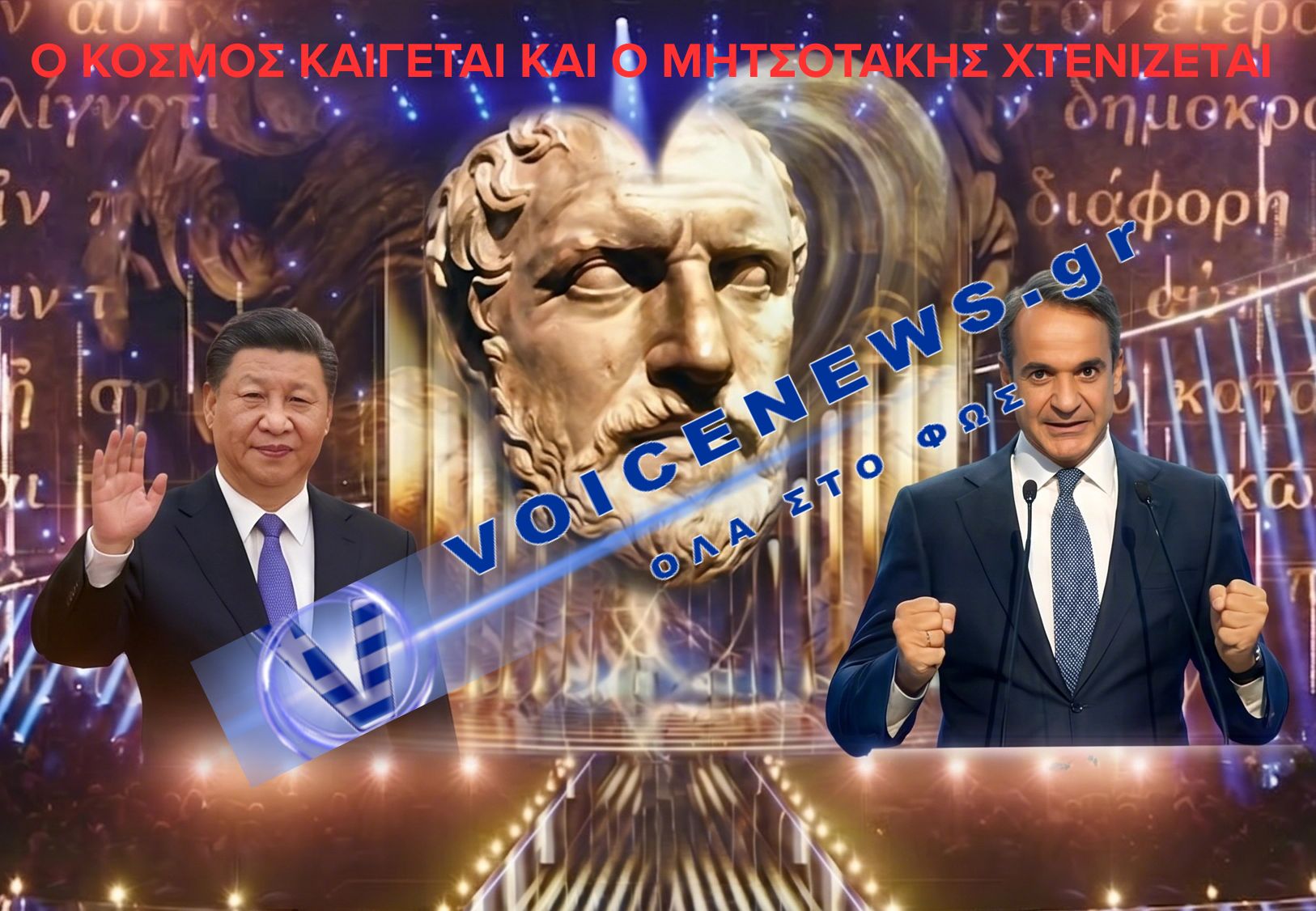 Ο ΣΙ ΤΖΙΝΠΙΝΓΚ ΚΑΝΕΙ ΓΕΩΠΟΛΙΤΙΚΗ ΜΕ ΤΟΝ ΘΟΥΚΥΔΙΔΗ ΚΙ Ο ΜΗΤΣΟΤΑΚΗΣ ΠΑΡΑΚΑΛΑΕΙ ΤΟΝ ΒΕΜΠΕΡ ΓΙΑ 12ΑΡΙΑ ΣΤΗ EUROVISION!(ΒΙΝΤΕΟ)