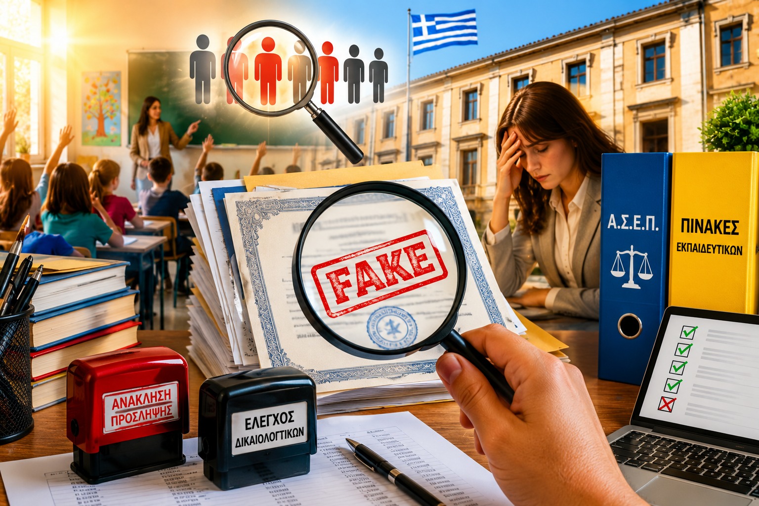 Σεισμός στους πίνακες ΑΣΕΠ: Πλαστά πτυχία «έκλεψαν» θέσεις – Ακυρώνονται προσλήψεις εκπαιδευτικών