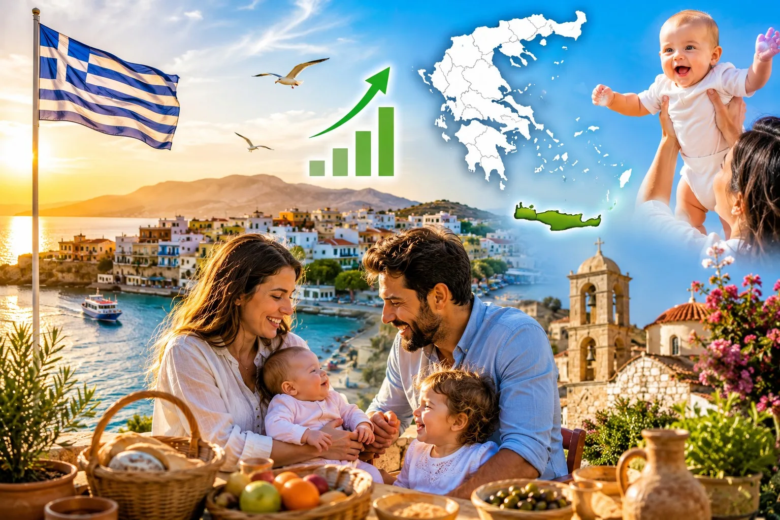 Η Ελλάδα αδειάζει από παιδιά: Μόνο μία περιφέρεια αντιστέκεται στη δημογραφική κατάρρευση