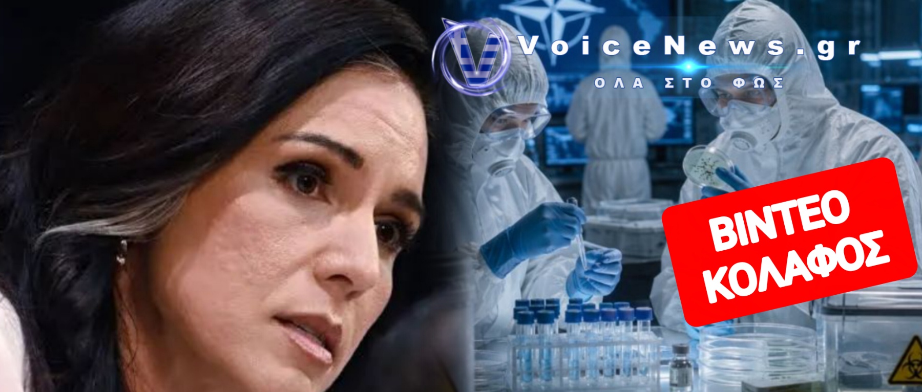 Η ΤΟΥΛΣΙ ΓΚΑΜΠΑΡΝΤ ΑΝΟΙΞΕ ΤΟ ΣΤΟΜΑ ΤΗΣ ΚΑΙ ΤΡΕΜΕΙ ΟΛΟΣ Ο ΠΛΑΝΗΤΗΣ ΜΕ ΤΑ ΜΥΣΤΙΚΑ ΒΙΟΛΟΓΙΚΑ ΕΡΓΑΣΤΗΡΙΑ (BINTEO)