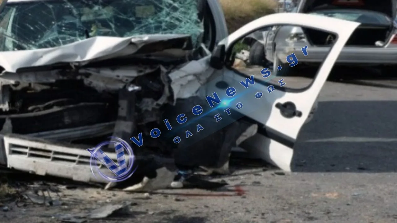 Μετωπική σύγκρουση δύο ΙΧ στην επαρχιακή Οδό Ρεντίνας – Ουρανούπολης