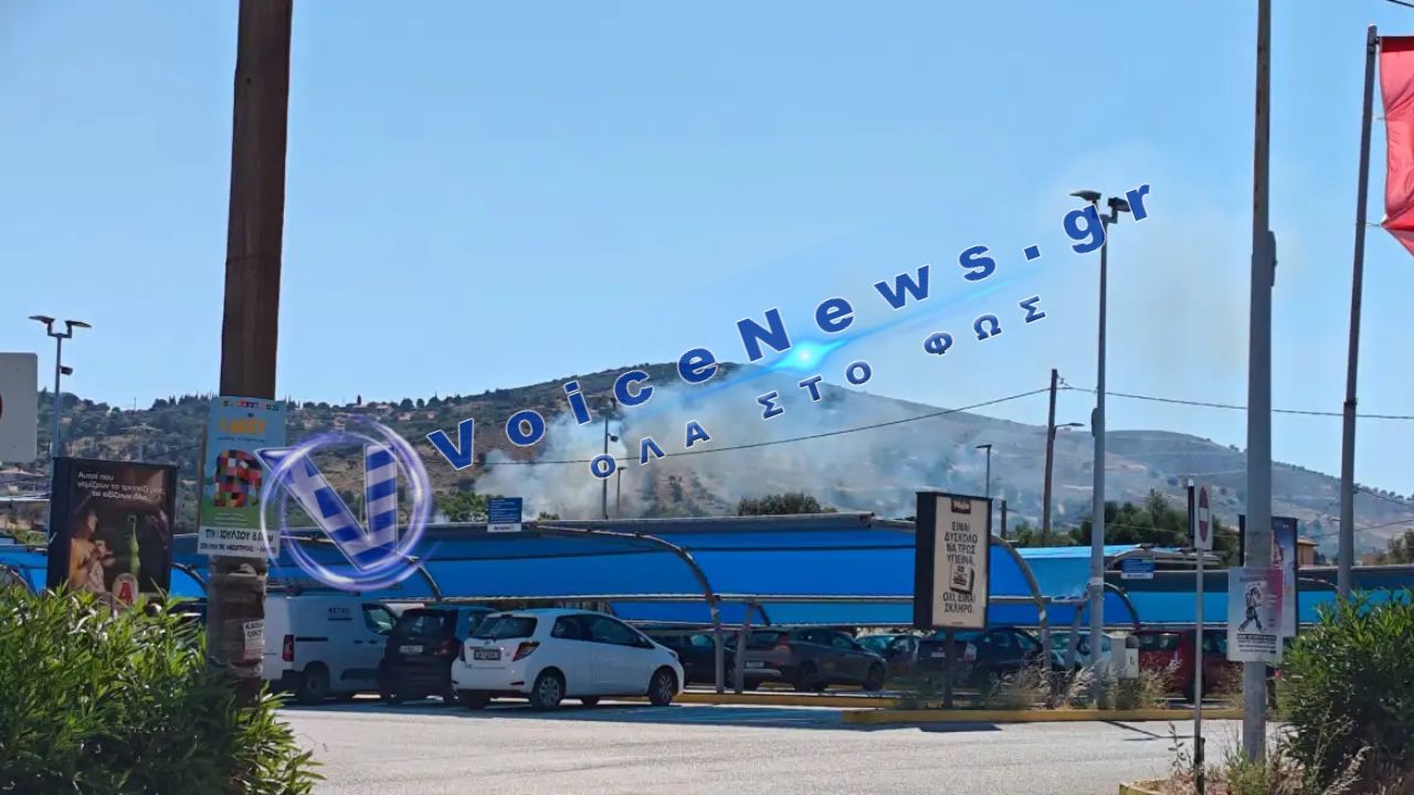 Οριοθετήθηκε φωτιά στον Κουβαρά Αττικής