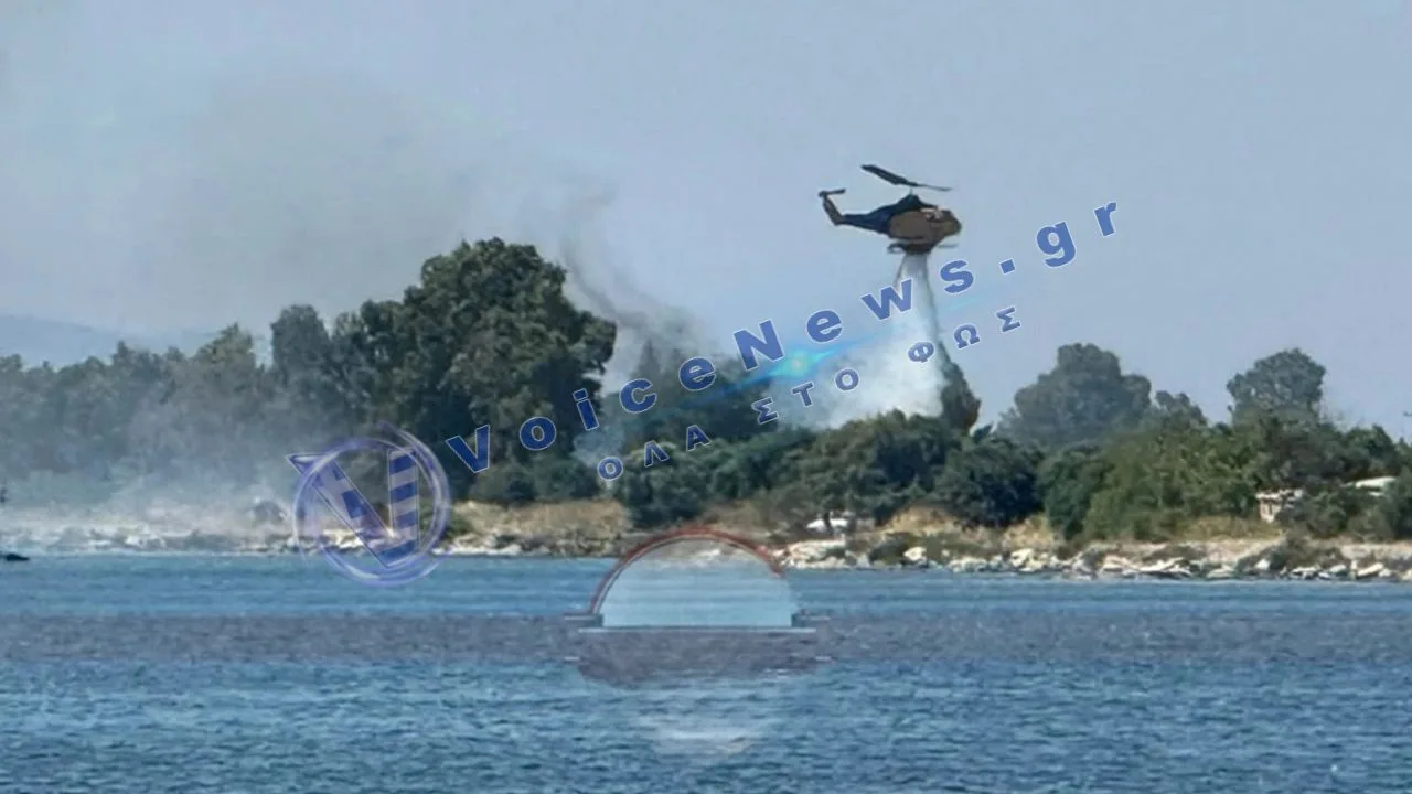 Οριοθετήθηκε η φωτιά στην Τουρλίδα Μεσολογγίου μετά από μεγάλη επιχείρηση της πυροσβεστικής
