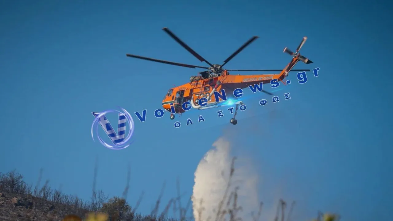 Φωτιά τώρα στη Στυλίδα – Επιχείρηση κατάσβεσης με εναέρια μέσα στην Πελασγία