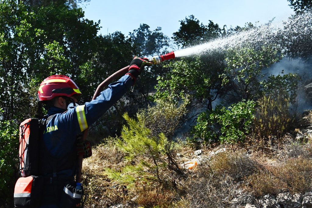 Τέσσερις συλλήψεις για πυρκαγιές από αμέλεια σε Θεσσαλονίκη, Βοιωτία, Εύβοια και Μαγνησία